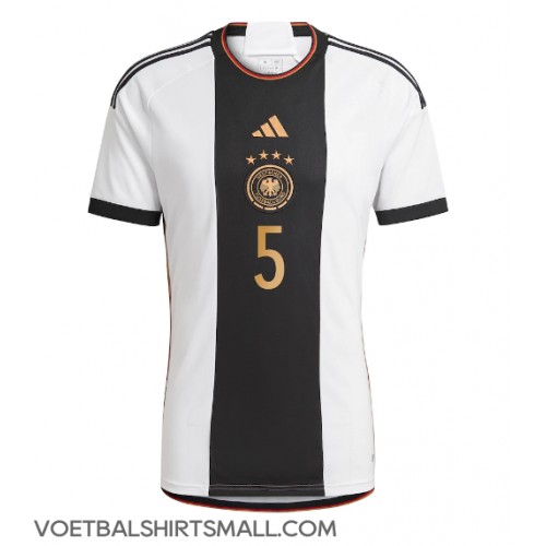 Duitsland Thilo Kehrer #5 Voetbalkleding Thuisshirt WK 2022 Korte Mouwen